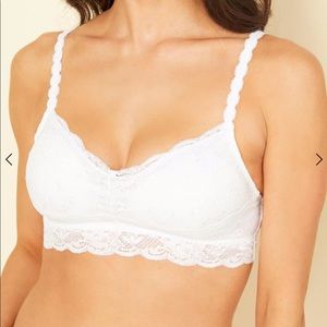 Cosabella White Lace Never Say Never Bra
